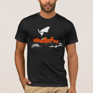 Alle kleurendrukhemden voor windsurfritten t-shirt