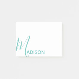 Alle kleurenscripts en bloknamen op maat post-it® notes