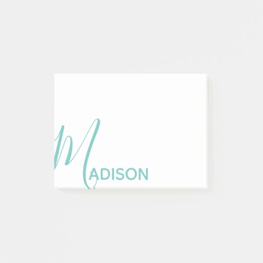 Alle kleurenscripts en bloknamen op maat post-it® notes (Voorkant)