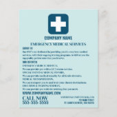 Alle kleurensymbolen, EMT, Paramedische symbolen Flyer (Voorkant)