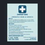 Alle kleurensymbolen, EMT, Paramedische symbolen Flyer<br><div class="desc">Alle kleurensymbolen,  EMT,  Paramedische brochures worden Adverteren door de Visitekaartje.</div>
