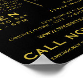 Alle kleurentandenborstel, tandheelkunde, tandheel poster (Hoek)