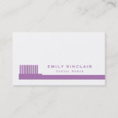 Alle kleurentandenborstel, tandheelkunde, tandheel visitekaartje (Voorkant)