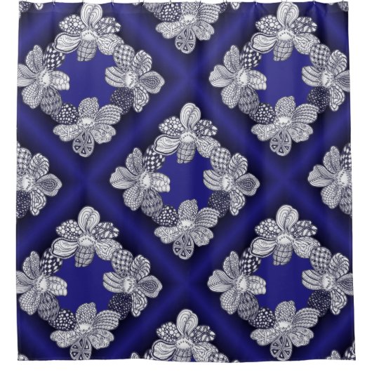 Alle kleurenunieke ventilatordoppen douchegordijn (Voorkant)