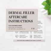 Alle kleurroze Kaart voor advies na afloop van de  (Bureau)