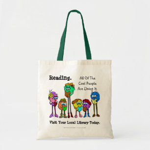 Alle kool lezen tote bag