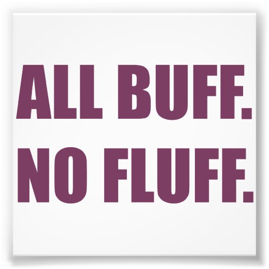 Alle koopvaardijschepen geen fluff Fat Hamster Com Foto Afdruk (Voorkant)