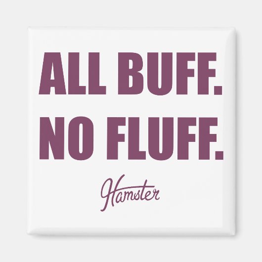 Alle koopvaardijschepen geen fluff Fat Hamster Com Magneet (Voorkant)