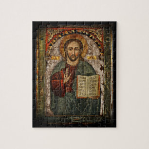 Alle krachtige Christus - Chrystus Pantokrator Legpuzzel