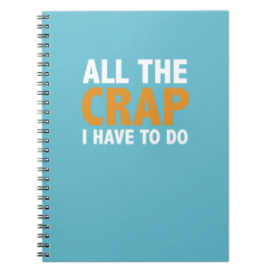Alle krap die ik moet maken om een notebook te doe notitieboek