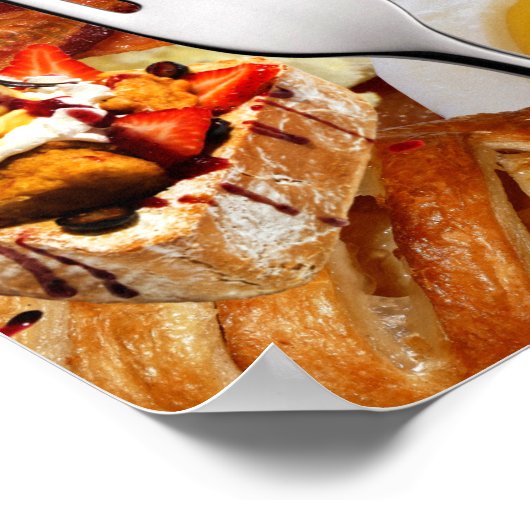 ALLE KUNNEN DE UITSPLITSING ETEN POSTER (Hoek)