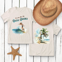 Alle kustcowgirls worden opgeroepen Tri-Blend shirt