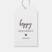 Alle Labels met gekleurd hart, gefeliciteerd op zo Cadeaulabel (Voorkant)