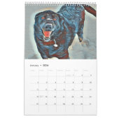 Alle labradors agenda kalender (Jan 2026)