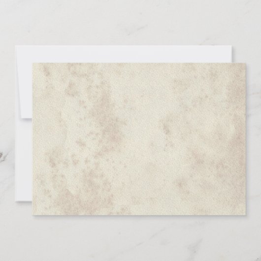 ALLE LEEFTIJD - Medieval Renaissance Birthday Foto Kaart (Achterkant)