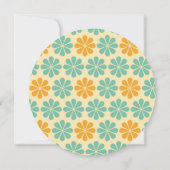 ALLE LEEFTIJD - Retro Vinyl Record Birthday Invita Kaart (Achterkant)