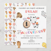 Alle leeftijden die alle Boerderij Animal Holly Ko Kaart (Voorkant / Achterkant)