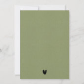 ALLE LEEFTIJDEN EENVOUDIGE KRAFT NAVY GOUD TYPOGRA KAART (Achterkant)
