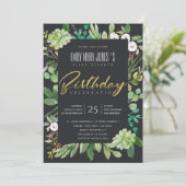 ALLE LEEFTIJDSTIP VAN DE LACK WATERVERF WREATH KAART (Staand voorkant)