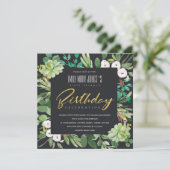 ALLE LEEFTIJDSTIP VAN DE LACK WATERVERF WREATH KAART (Staand voorkant)