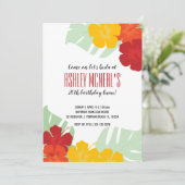 ALLE LEEFTIJDSTIP VAN DE PARTIJ IN DE tropische ba Kaart (Staand voorkant)