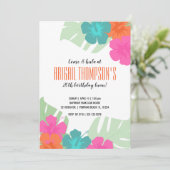 ALLE LEEFTIJDSTIP VAN DE PARTIJ IN DE tropische ba Kaart (Staand voorkant)