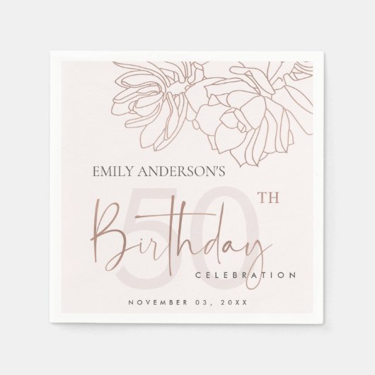 ALLE LEEFTIJDSTIP VAN HET ROOS GOLD BLUSH PINK SUC SERVET (Voorkant)