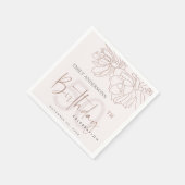 ALLE LEEFTIJDSTIP VAN HET ROOS GOLD BLUSH PINK SUC SERVET (Hoek)