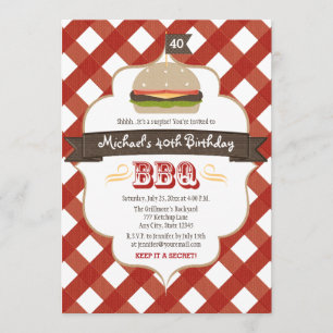 ALLE LEEFTIJDSVERZEKERINGEN VAN DE BBQ BIRTHDAY KAART