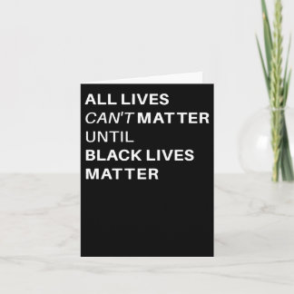 Alle levens blijven hangen totdat zwart Sticker le Kaart