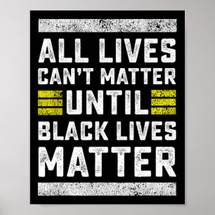 Alle levens kunnen geen probleem zijn tot Black Li Poster