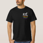 Alle LGBT Gay Lesbian Pride Parade T-shirt (Voorkant)