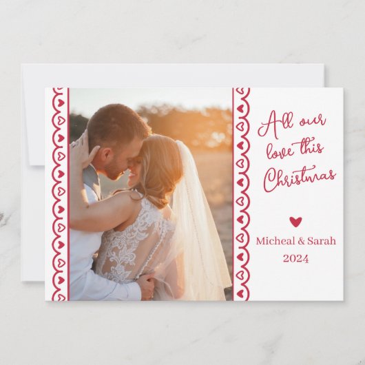 Alle Liefde  Feestdagenkaart (Voorkant)