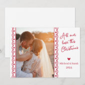 Alle Liefde  Feestdagenkaart (Voorkant / Achterkant)