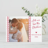 Alle Liefde  Feestdagenkaart (Staand voorkant)