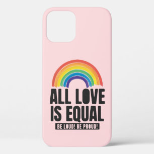 Alle liefde is gelijke prijs voor lesbische, homos Case-Mate iPhone case