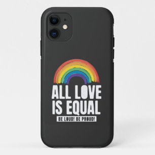 Alle liefde is gelijke prijs voor lesbische, homos Case-Mate iPhone case