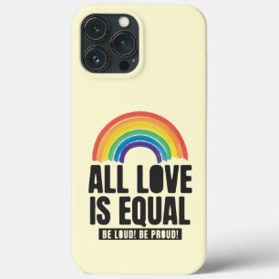 Alle liefde is gelijke prijs voor lesbische, homos Case-Mate iPhone case