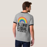 Alle liefde is gelijke prijs voor lesbische, homos
