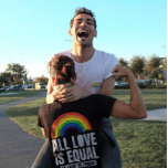 Alle liefde is gelijke prijs voor lesbische, homos t-shirt<br><div class="desc">"All Love is Equal" een regenboogontwerp met retro & waterverf-stijl is perfect voor trots en ondersteuning van liefde,  gelijkheid en bewustmaking. Dit is een geweldig cadeauidee voor Rainbow LGBTQ Lesbian Pan Trans Queer Cis-tuig perfect voor Pride Maand,  Pride Week met Rainbow Flag.</div>