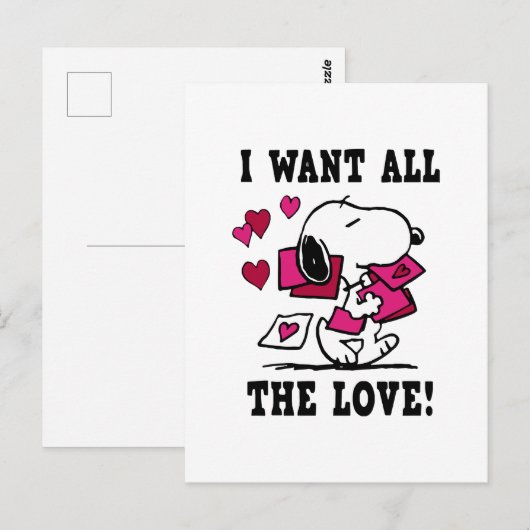 Alle Liefde Valentijn Briefkaart (Voorkant / Achterkant)