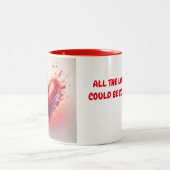 Alle liefde verzamelde Mok (Center)