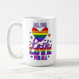 Alle liefdesliefhebbers - LGBTQ+ Pride Koffiemok