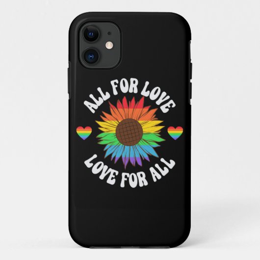 Alle liefdesliefhebbers voor iedereen | Gay Pride  Case-Mate iPhone Case (Achterkant)