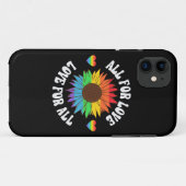Alle liefdesliefhebbers voor iedereen | Gay Pride  Case-Mate iPhone Case (Achterkant (horizontaal))