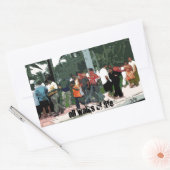 Alle looptijden van het leven rechthoekige sticker (Envelop)