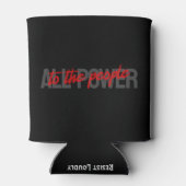 Alle macht aan het volk Water Cooler (Achterkant)