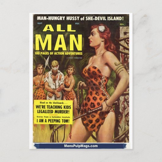 Alle Man, mei 1959 Briefkaart (Voorkant)