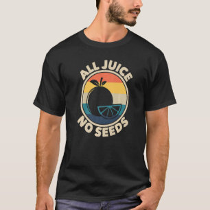 Alle Mannen van het Juice No Seeds Retro T-shirt