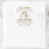 Alle Mannen worden Creëer gelijke lassers Stickers (Tas)